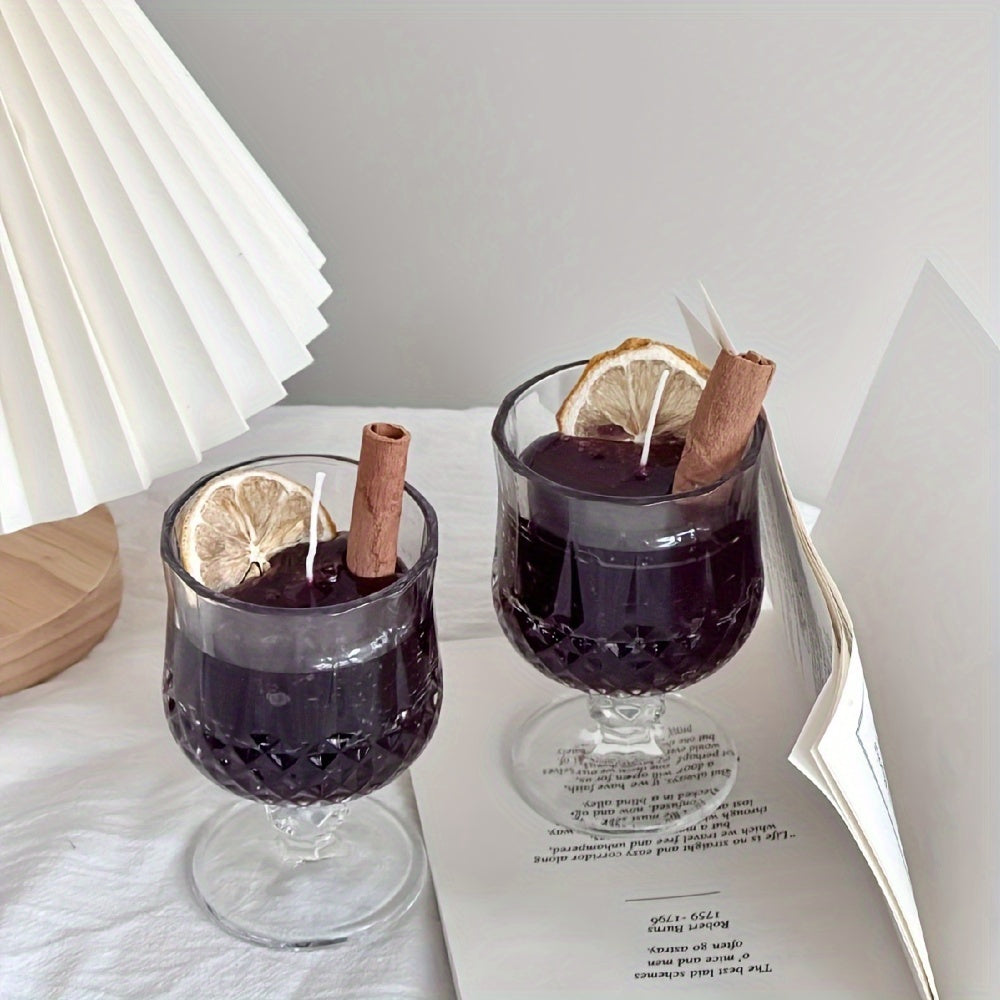 TEMU 350g Single Cup Red Aroma, Jelly Aromatherapy Candle, Coffee, Dried Flowers, Instagram Bath, Study Aroma, , Essential Photo For Best Birthday