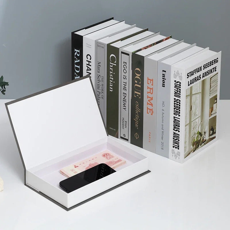 Storage Box Fashion Decorative Book High Quality Paper Organiser Living Room Decoration Simulation Books Ornaments for Home 250113