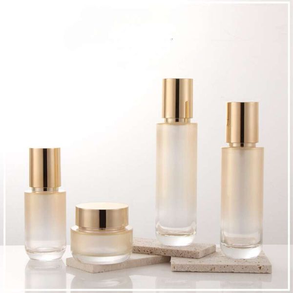 Perfume Atomizer Spray Glass Shampoo 40Ml-120Ml Cosmetic Packaging Face Cream Container Lotion Pump Bottle Empty Jars