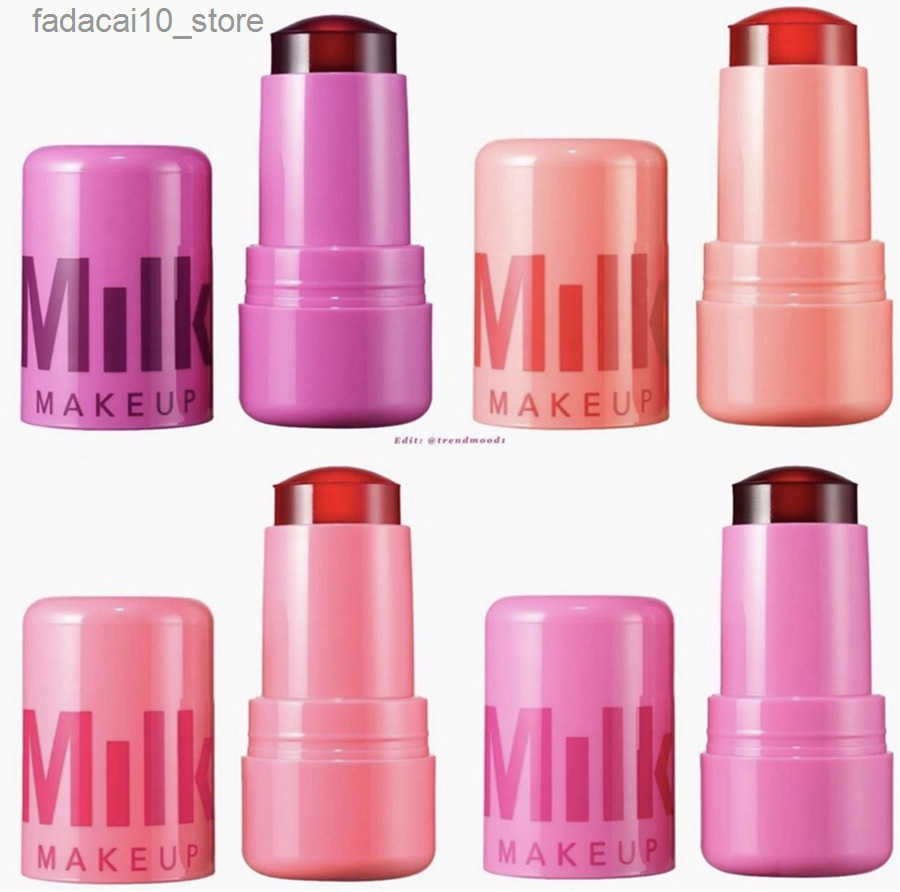 Top Quality Brand Designer Original Milk Makeup Jelly Blush Stick Facial Water Jelly Tint Powder Blusher Multi-use Face Makeup Lip Gloss Cheek Conto