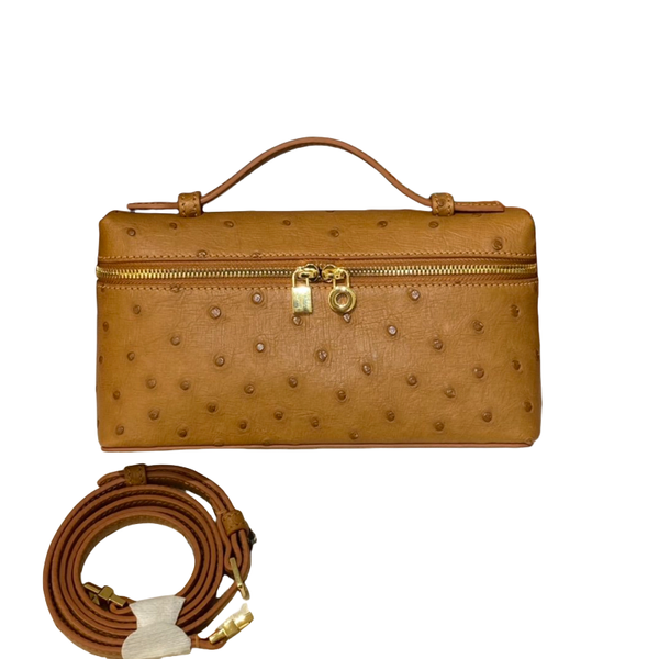 TOP Designer handbags luxury women handbags ostrich leather shoulder bags customizable bags bags tote bags Versatile Customized Shoulder Ost