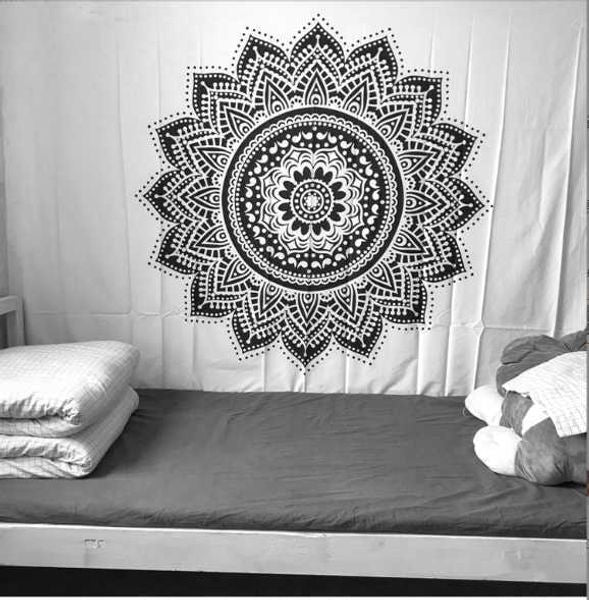 Indian Mandera national wind hanging cloth leisure tapestry holiday beach towel Interior decoration tablecloth curtain W240809