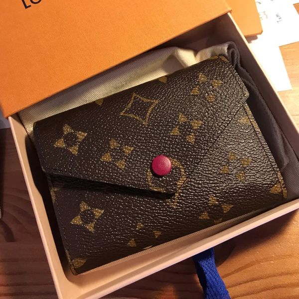 Designer Wallet & Holders Coin Purses High Quality Multi-color Holders with Letter Classic Check, Plaid & Tartan Wallet