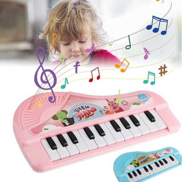 Mini Electric Keyboard Kids Puzzle Early Education Simulation Electronic Piano Toy Teaching Musical Instrument for Girl Boy Y240820