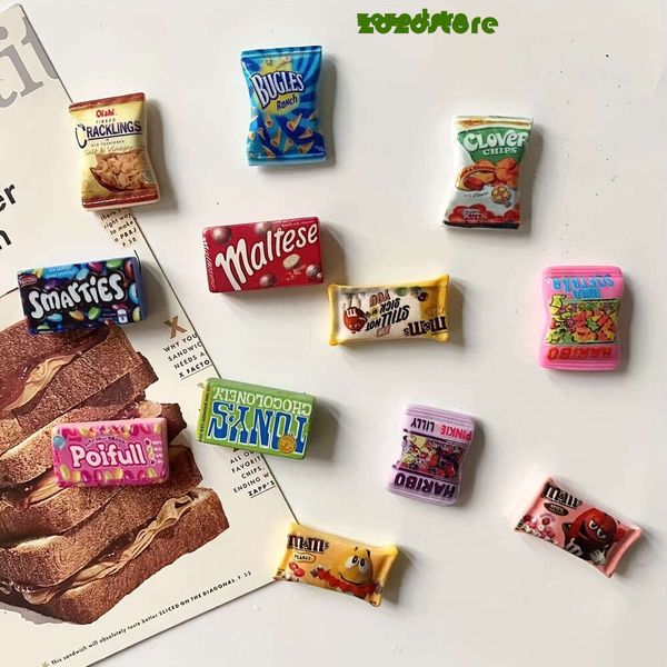 8Pcs Candy Refrigerator Resin Creative Refrigerator Home Decor Gifts Cute Magnets