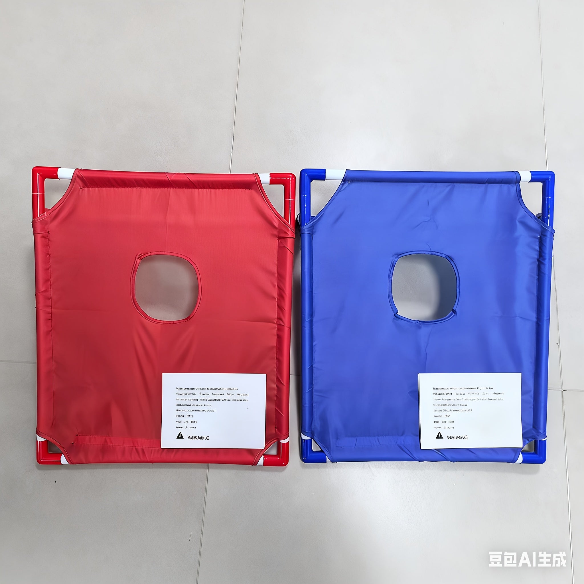 TEMU Portable Game Set, Consisting Of 2 Boards And 6 Bean Bags. Foldable. Suitable For Family Yard Throwing Games, Indoor And Outdoor Sports, Camping