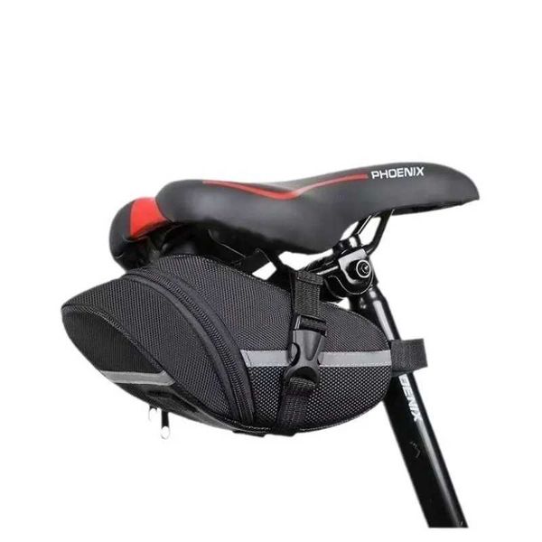 Bicycle Tail Bag Mountain Bike Bag Waterproof Rear Seat Cushion Mobile Phone Bag Road Bike Riding Seat Saddle Accessories Bicycle W241008 W2