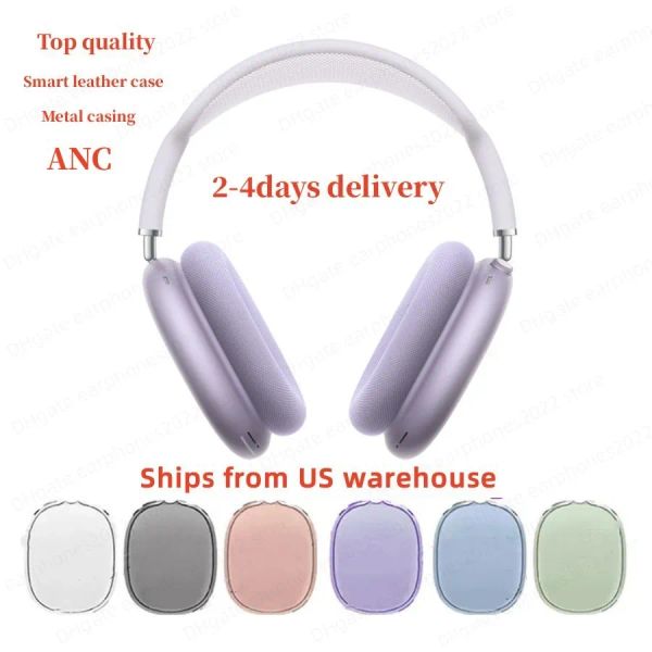 For Airpods Max 2 Headband Earphones Headphone Accessories Transparent TPU Solid Silicone Waterproof Protective case AirPod Maxs Headset cov