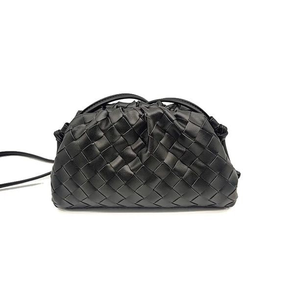 Gold woven tote white Mini pouch bag womens mens shoulder bag weave cloud even 10a designer clutch bag Mirror quality Luxurys handbags makeu