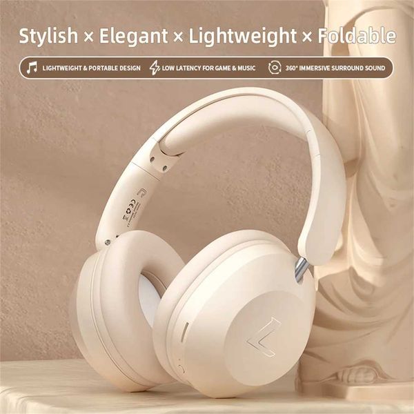 Headphones Over Ear Headphones Wireless Wired Stereo Sound Foldable Headsets Headworn Sports Earphones With Deep Bass 40mm Neodymium Driver