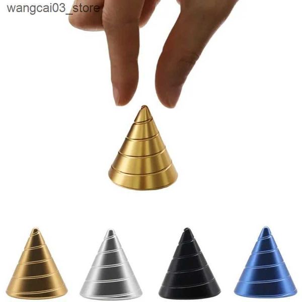 Decompression Toy Kids Mini Metal Gyroscope Table Toys Adult Decompression Table Games ADHD Finger Spinner to Alleviate Anxiety Christmas Gi