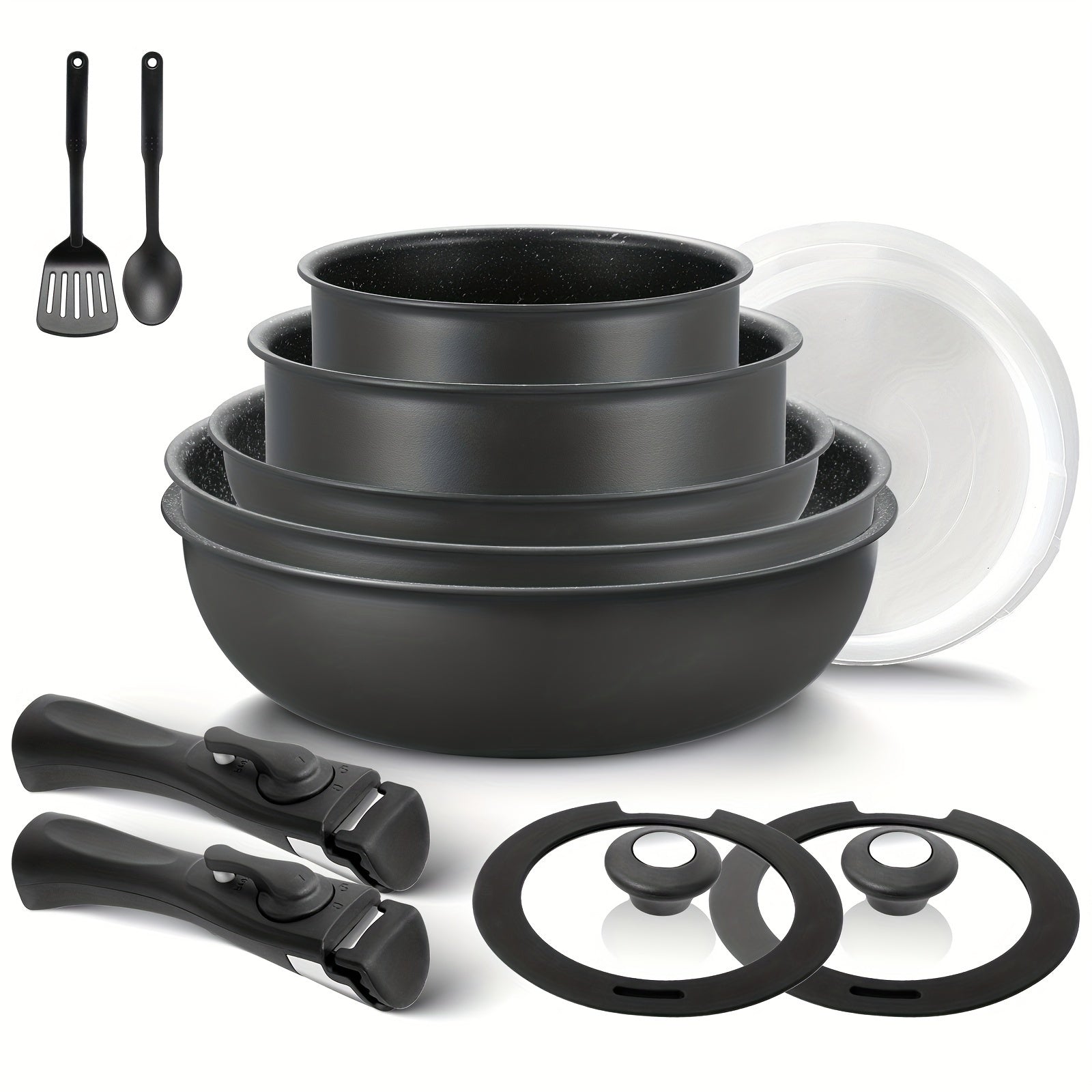 TEMU Induction Cookware Set 13pcs N9113