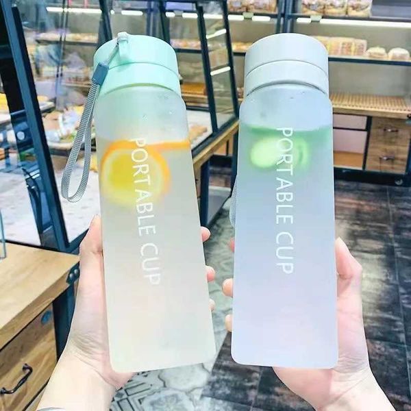 800ml Large acity Sports Fruit mon Juice Drinking Bott akage-proof Car Portab Plastic Water BottXJ241123