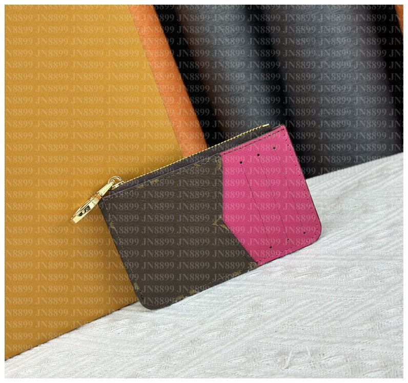 Top Genuine Leather Card Holders Designer Wallet Fashion Coin Purses Women Cardholder Key Pouch Wallets Mens Card Holder Bag Mini Bag With Box Dust