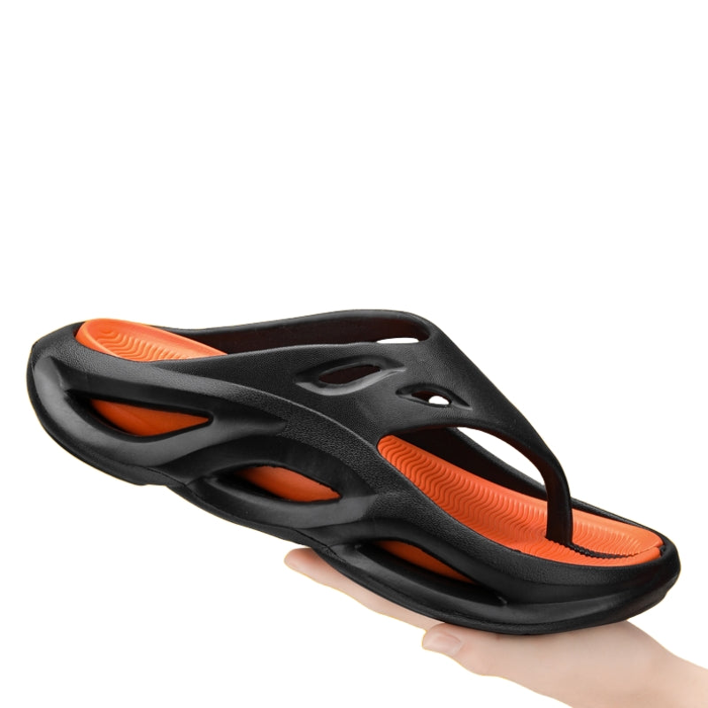 New Men&#039;s Flip Flops Outdoor Indoor Slippers Thick Soft Sole Men Beach Sandals Non-slip Bathroom Home Men Slippers Flip Flops