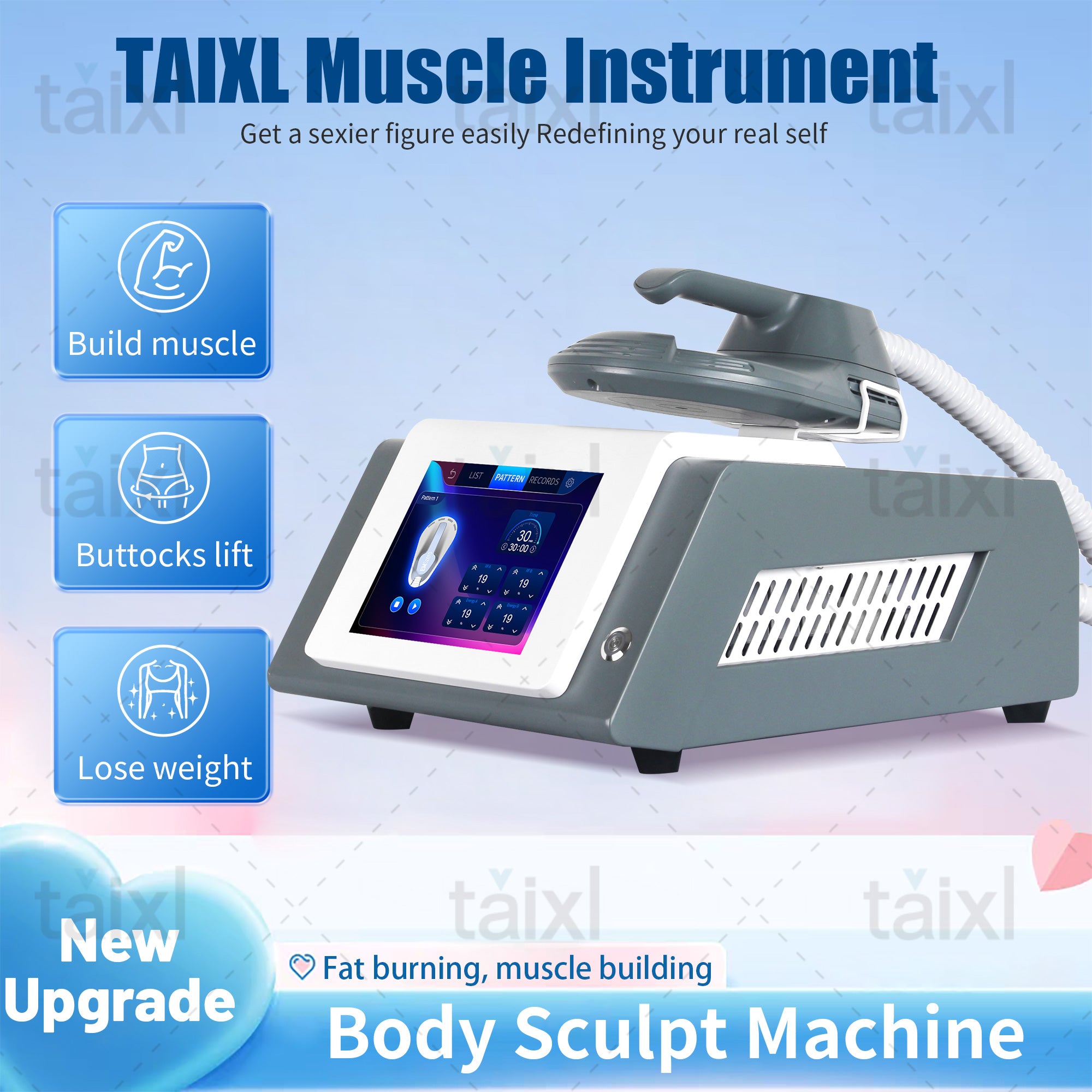 TAIXL NEO RF HIEMT EMS Body Sculpt Machine Eletric Muscle Stimulator Fat Burner Weight Loss Butt Lifter And Shapers Body Care