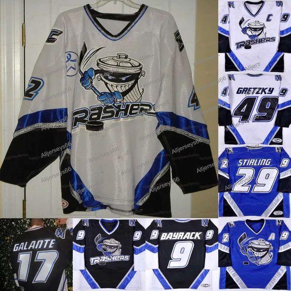 Custom Danbury Trashers 2004-05 Hockey Jersey