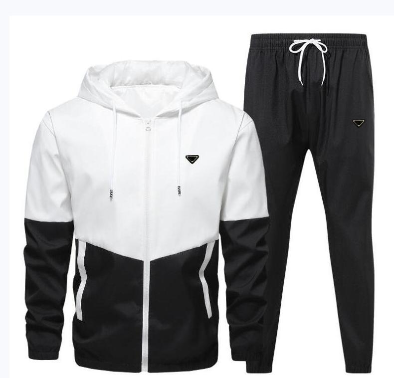 Desinger zipper tracksuit Mens Womens designer baggy jogger sport Tracksuit sweatshirts Casual thin hoody streewear Hoodie Pants Two Piece Set Sweat