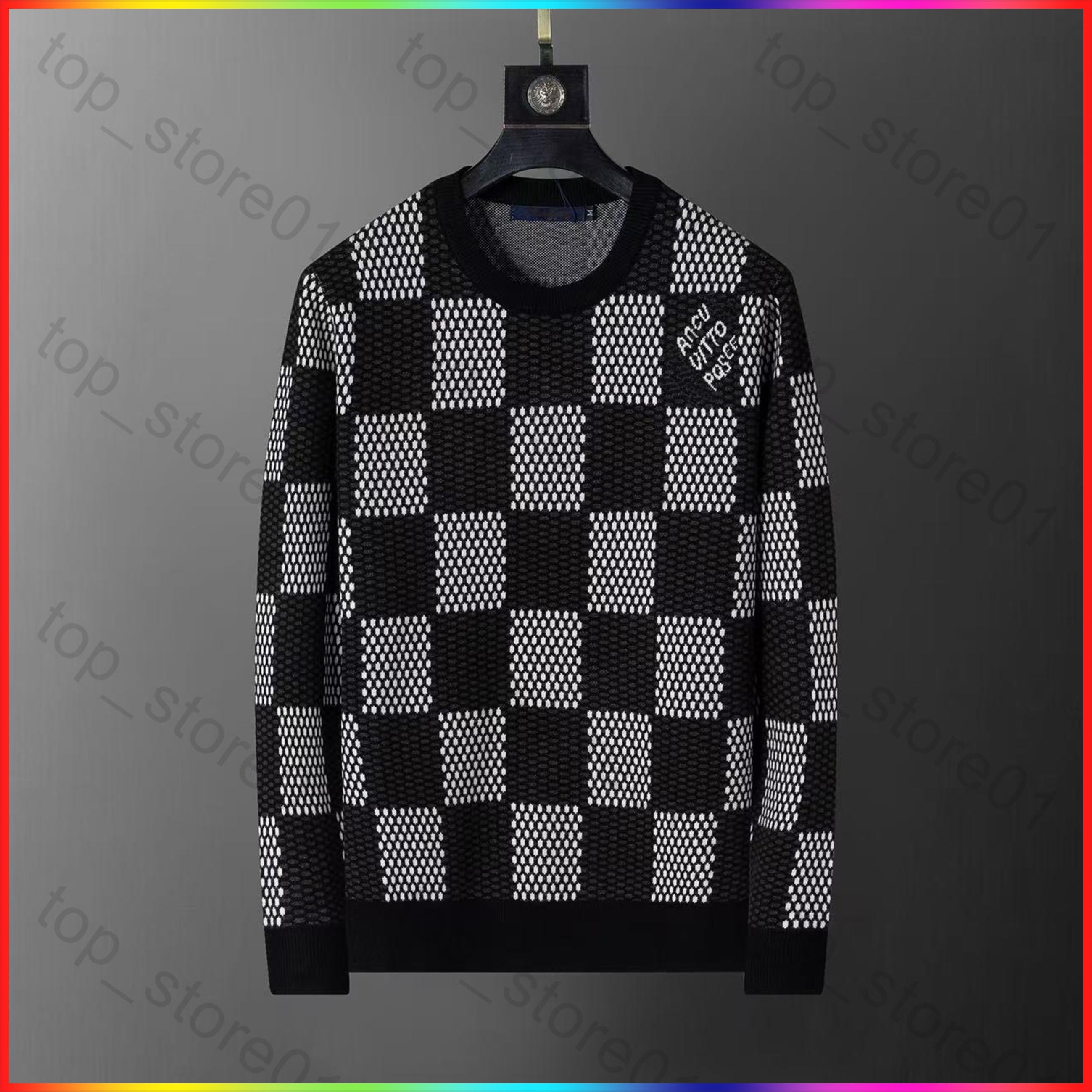 5A Designer Sweaters Mens Crewneck Sweater Luxury Winter essentials Soft Sweater Fashion Knitted Tracksuit Cotton Fabric Women&#039;s Autumn Winter