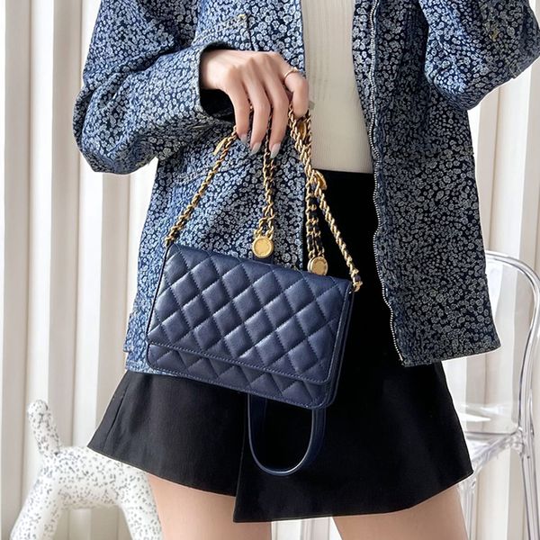 10A Mirror quality Luxury designer Clutch With Chain Bag Women Designer Cross Body Bags WithBox C115