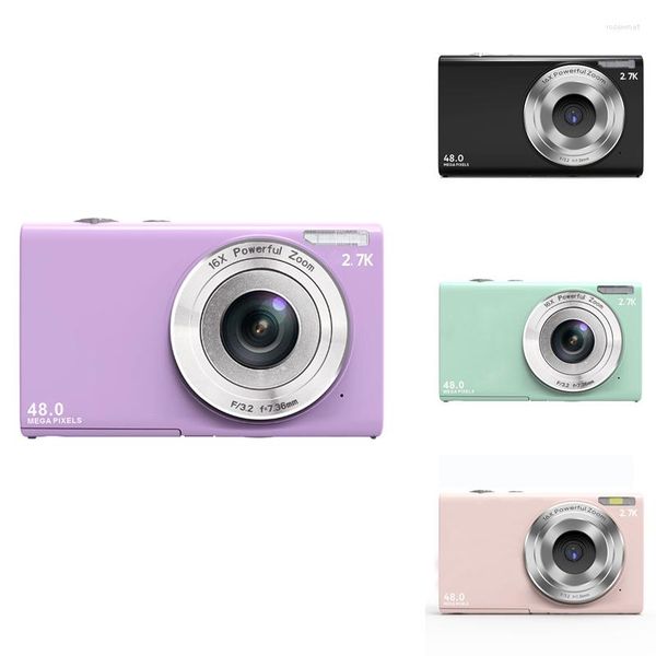Digital Cameras 48 Megapixel HD Camera 2.88-inch Vlogging With16X Zoom Portable Card hine As A Gift For Students And Children