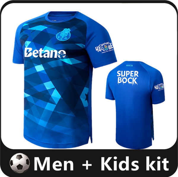 24 25 Porto Halloween soccer jerseys 2024 2025 SAMU. A men kids kit Football Shirts Uniforms 16-2XL