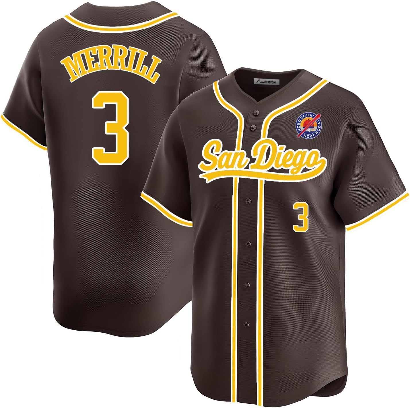 Mens-Youth San Diego Baseball ed Jerseys