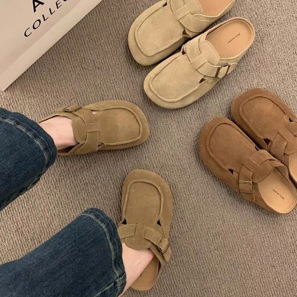 Men&#039;s & Women&#039;s Loafers Casual Flats Shoes, Premium Leather Round Toe Comfort Sneakers Slip-on Shoes for Daily Wear 2311