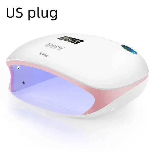 UV 4S nail lamp 48W UV LED nail dryer used for curing gel polishing with smart sensor handle nail art salon equipment brand M241123