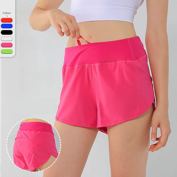 Outfits Womens Yoga Shorts With Exercise Fitness Wear Short Pants Girls Running Elastic Pants Sportswear Pockets