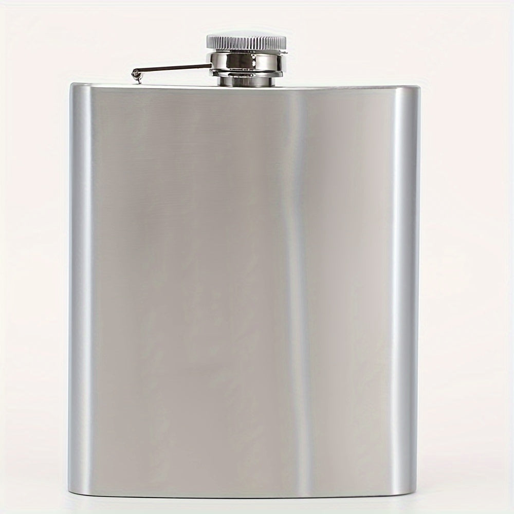 TEMU Polished Stainless Steel Hip : Father's Day Or Munich Beer Fest - 18 Oz - 500 Ml Capacity