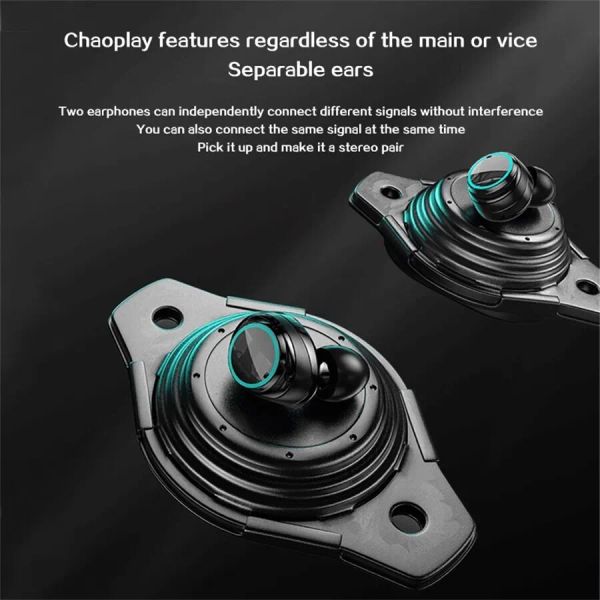 Headphones M25 Earphones Wireless TWS Bluetooth Touch Control Noise Reduction Stereo Waterproof Earbuds Headsets