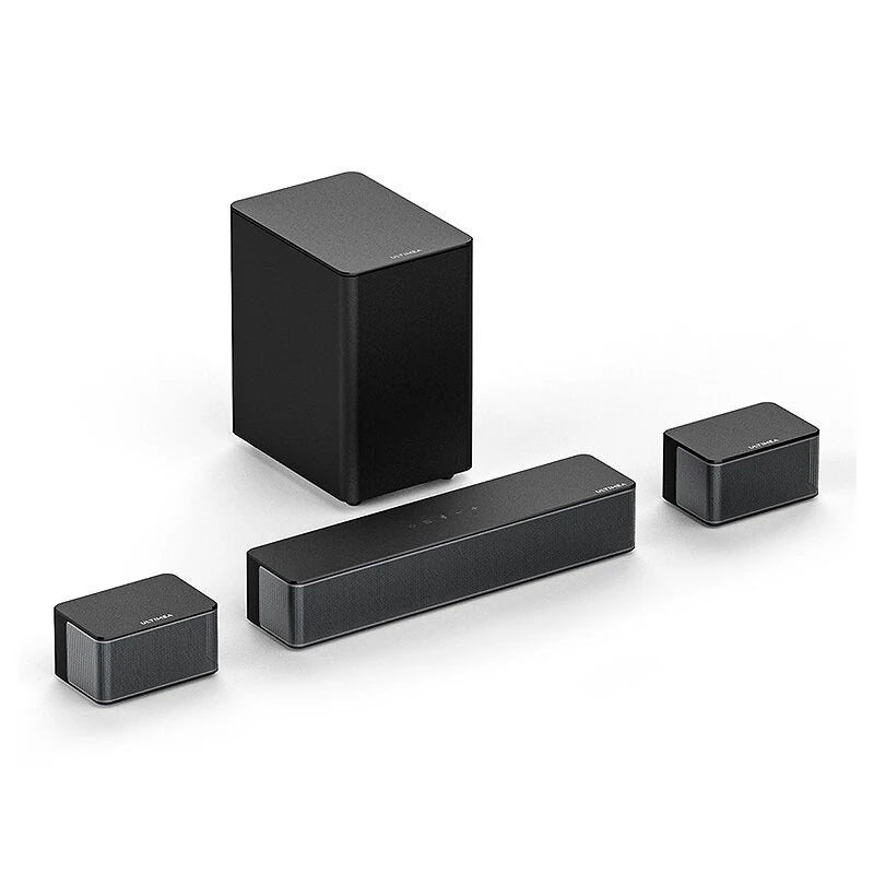 ULTIMEA Poseidon D50 5.1 Soundbar bluetooth Soundbar 6 High-Performance Speakers Surround Sound BassMax DSP Chip 3EQ Mod