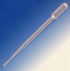 Globe Scientific Transfer Pipette, 5 mL, 2 mL Draw Volume, Case of 5000