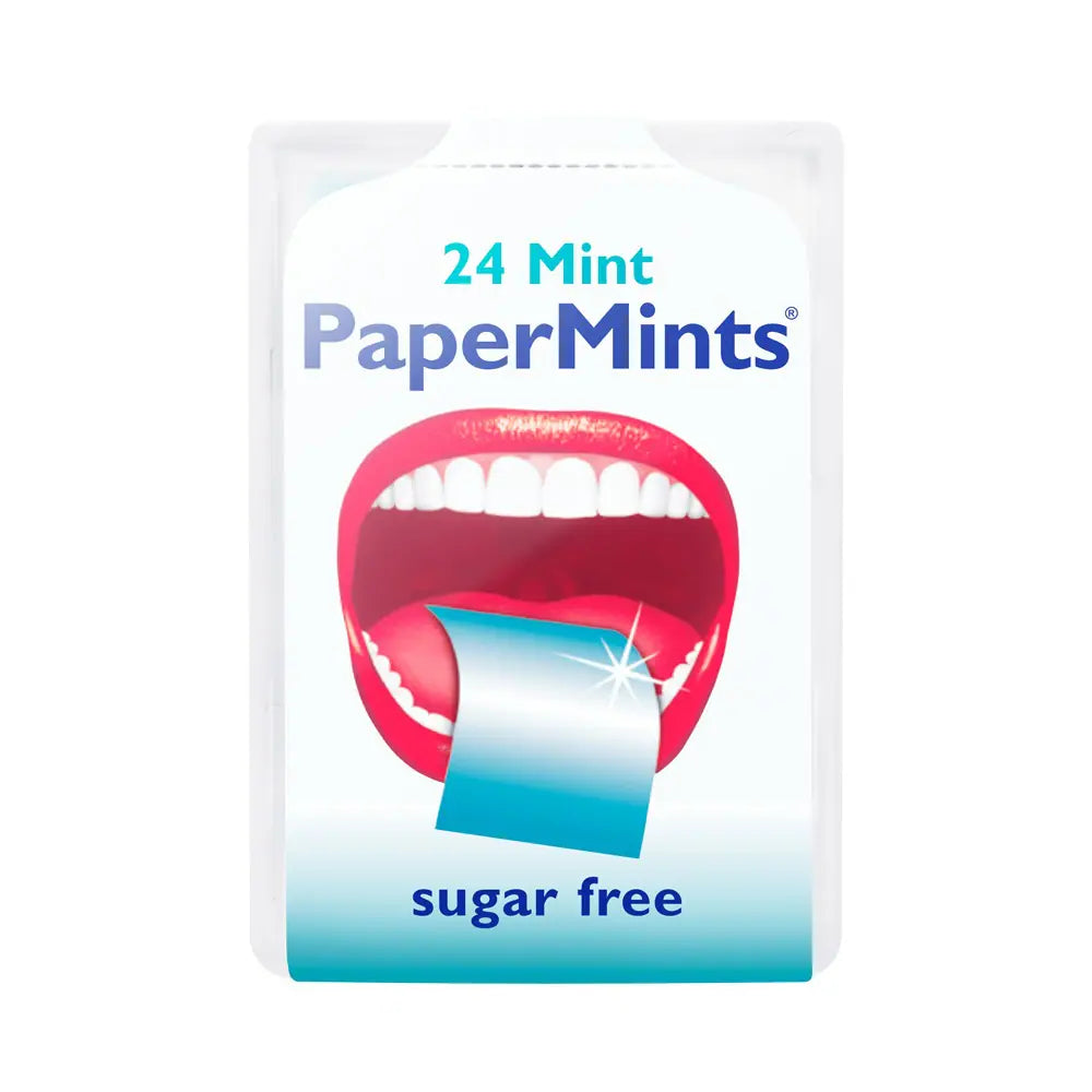 PaperMints Mikro-cukierki miętowe bez cukru, 24 liście