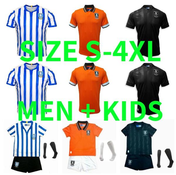 24 25 Sheffield Wednesday soccer jerseys 2024 2025 Will Vaulks Callum Paterson Michael Smith Tyreeq Bakinson Mallik Wilks football shirts me