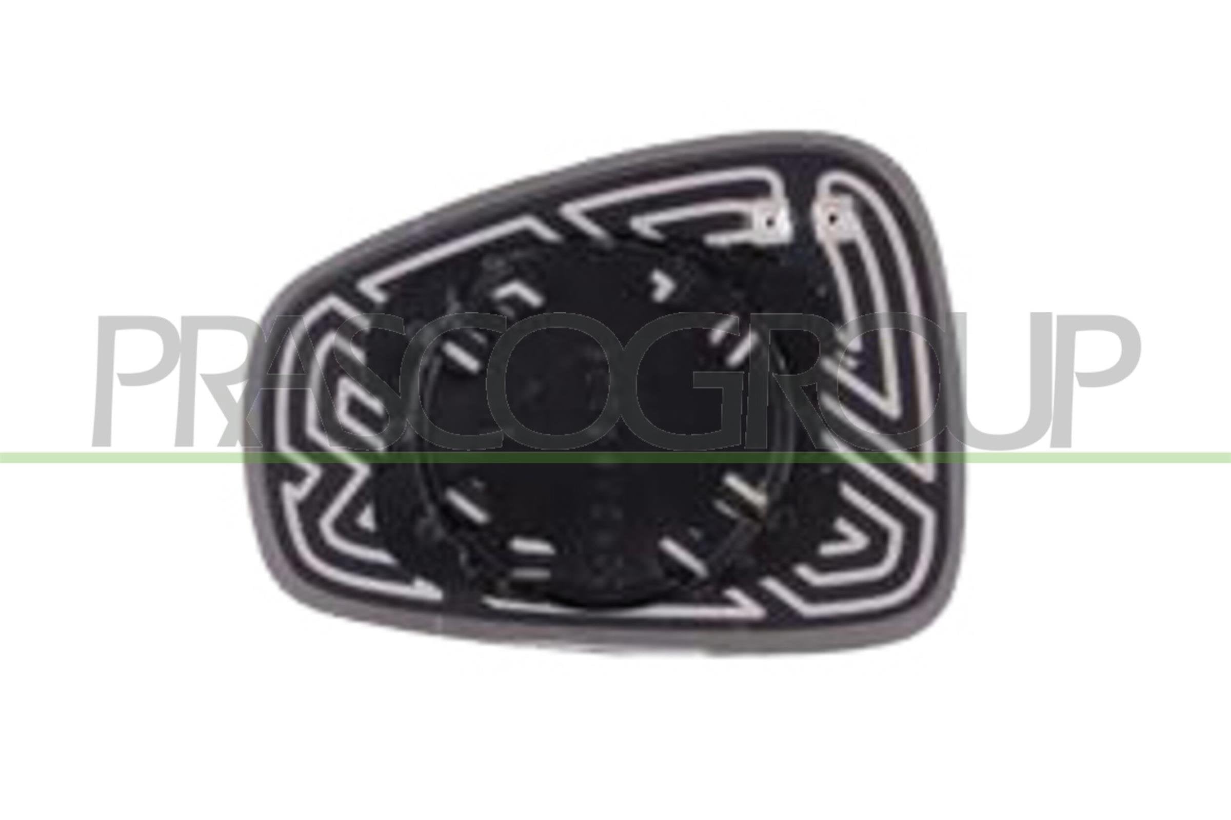 Mirror Glass, exterior mirror PRASCO AA0907513