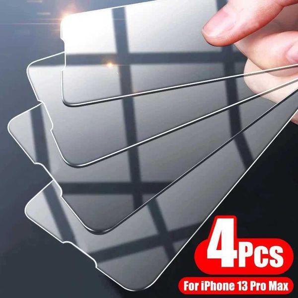 4PCS full glass cover for iPhone 11 12 13 14 Peru Maximum screen protector on iPhone 6 7 8 plus X XR XS Maximum glass O250116