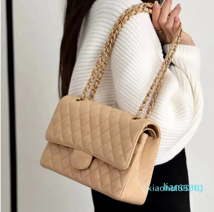 Designer-2023 Tote Bag Evening Bags 10A Mirror quality Caviar Flap Bags A01112 Chain Bag 25CM Shoulder Handbags With Box