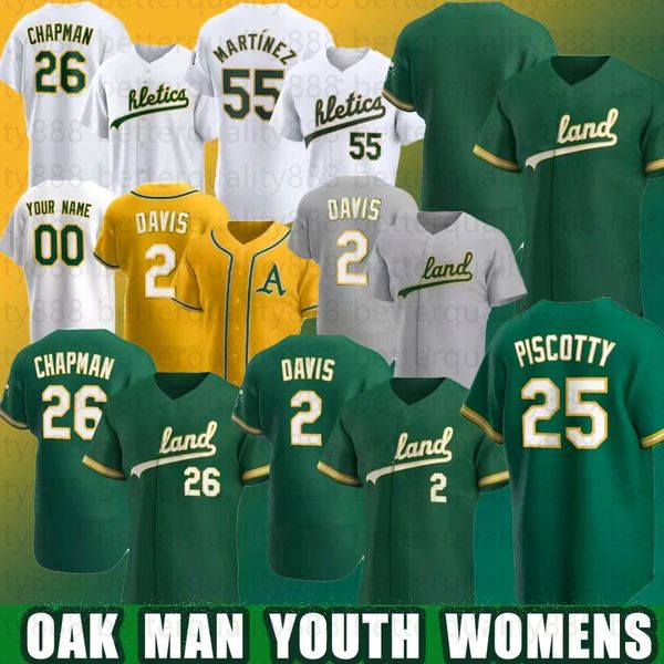 Athletics Baseball Jersey custom Reggie 9 Jackson Rickey 24 Henderson Brent 25 Rooker Mason 33 Bleday men women youth kid S M L XL XXL XXXL
