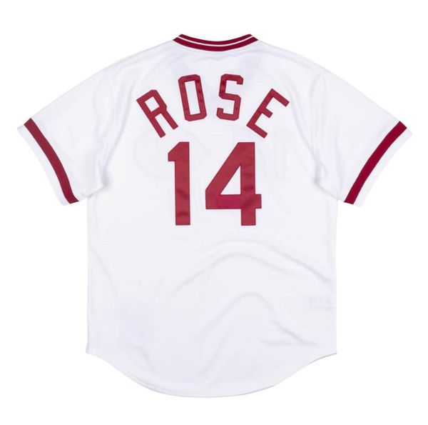 Stitched Baseball Jerseys 14 Pete Rose 1975 1984 Men Women Youth S-4XL Retro Jersey