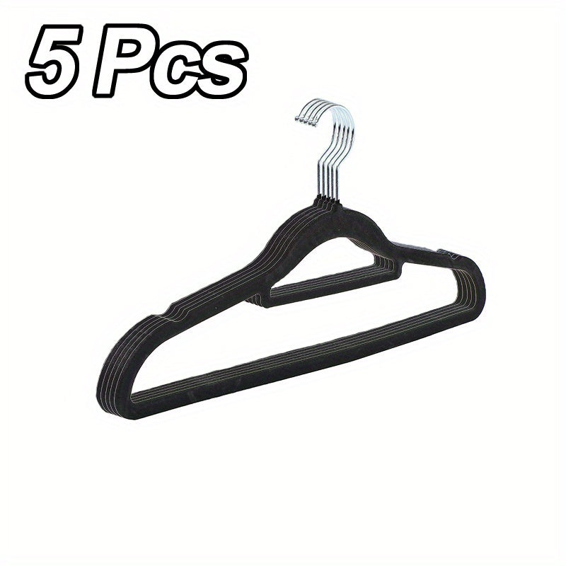 TEMU Velvet Hangers With Rotating Hooks - 17.1" Non-slip Space Saving Hangers For Outerwear, Shirts, Dresses, Pants, Ties - Ideal For Store Display