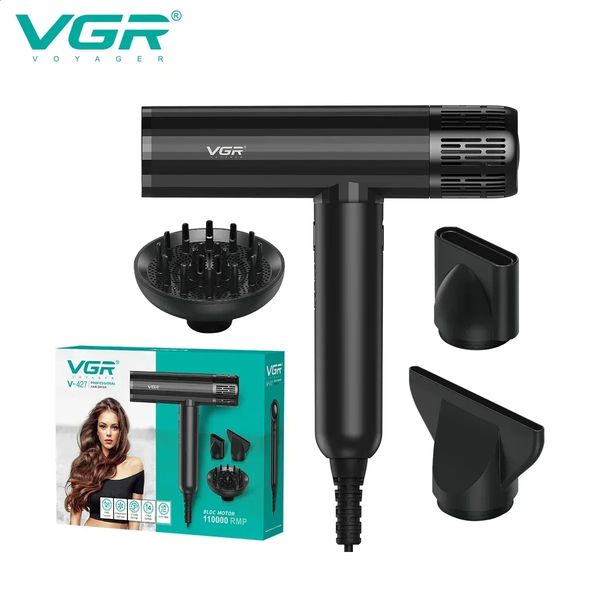 VGR hair dryer professional hair dryer brushless motor 110000 RPM negative ion hair salon V-427 241210