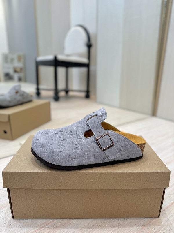 with box slippers designer womens slides flat sliders sandals shoes summer woman sandale outdoor ladies casual outside slipper sandal beach leather