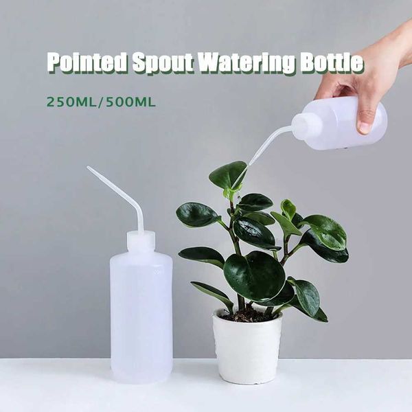 250-500ml Plastic Water Beak Squeeze Bottle Pouring Kettle Tool Succents Potted Plant Flower Watering Can Gardening Tools Y250120