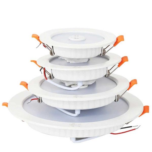 LED tube light PIR motion sensor 3W 5W 9W 18W tube light sensing circular LED panel light 220V embedded spotlight indoor lighting CL240830