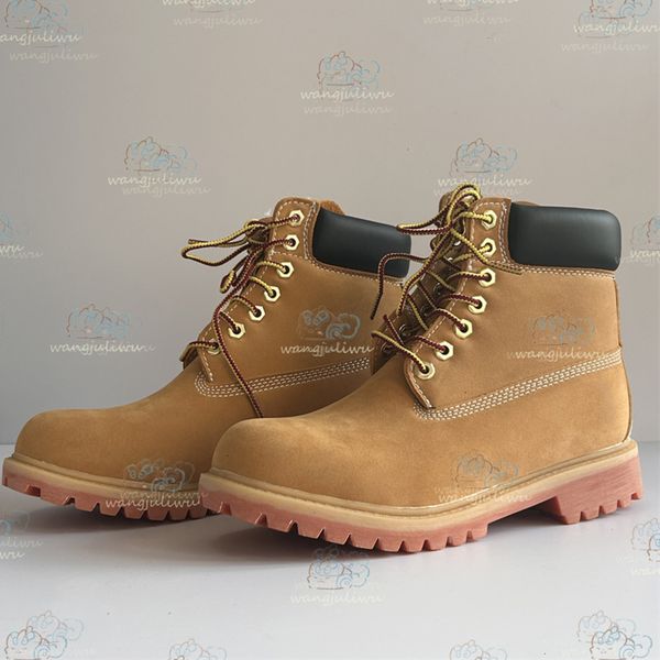 designer boot timbs luxury boots fashion boots shoes men boots waterproof ankle classic martin shoe cowboy yellow red blue black sneaker Wom