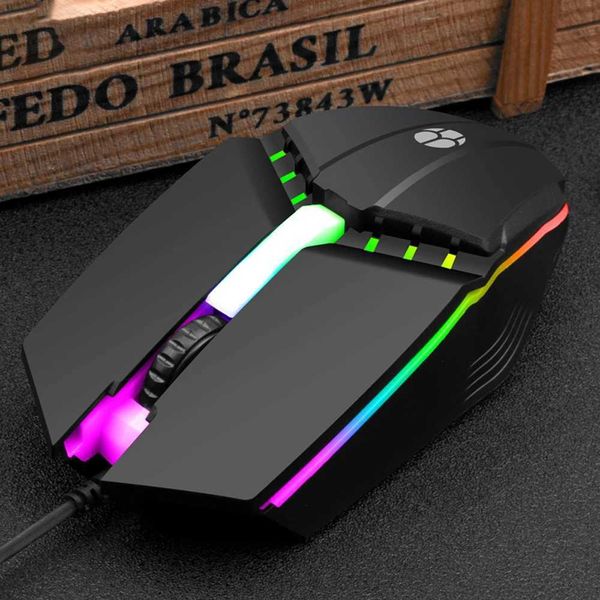 New Arrival New USB Wired Computer Mouse 1000 DPI Mice Mute Button for Laptop PC Gamer Wired Mouse Gaming Mouse T250102