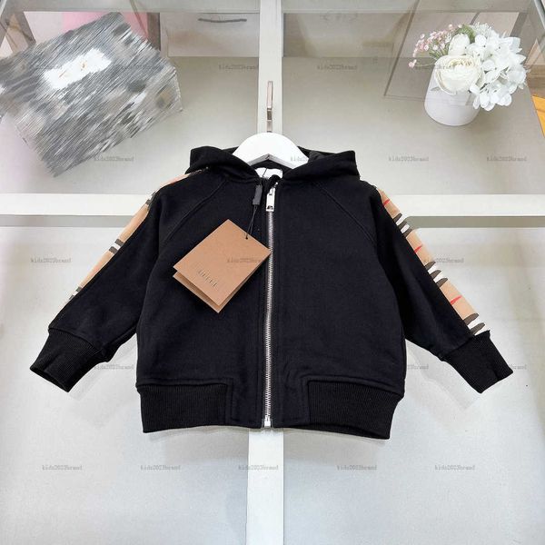 New baby coat autumn Long sleeved boys jackets kids designer clothes Size 100-160 CM high quality hooded girls Outerwear