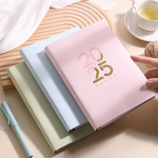 Agenda Diary Notebook Monthly Calendar Daily Planner A5 Notebook Portable List Planner Notebook School Office Stationery 250103